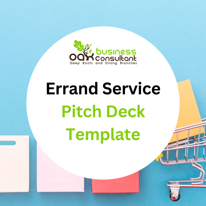 Errand Service Pitch Deck Template