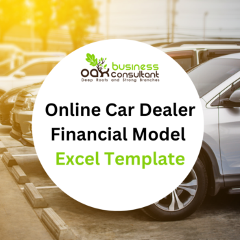 Online Car Dealer Financial Model Excel Template