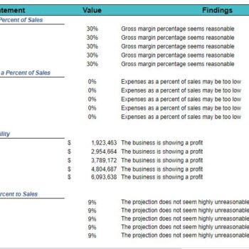 Pet Store Excel Financial Model