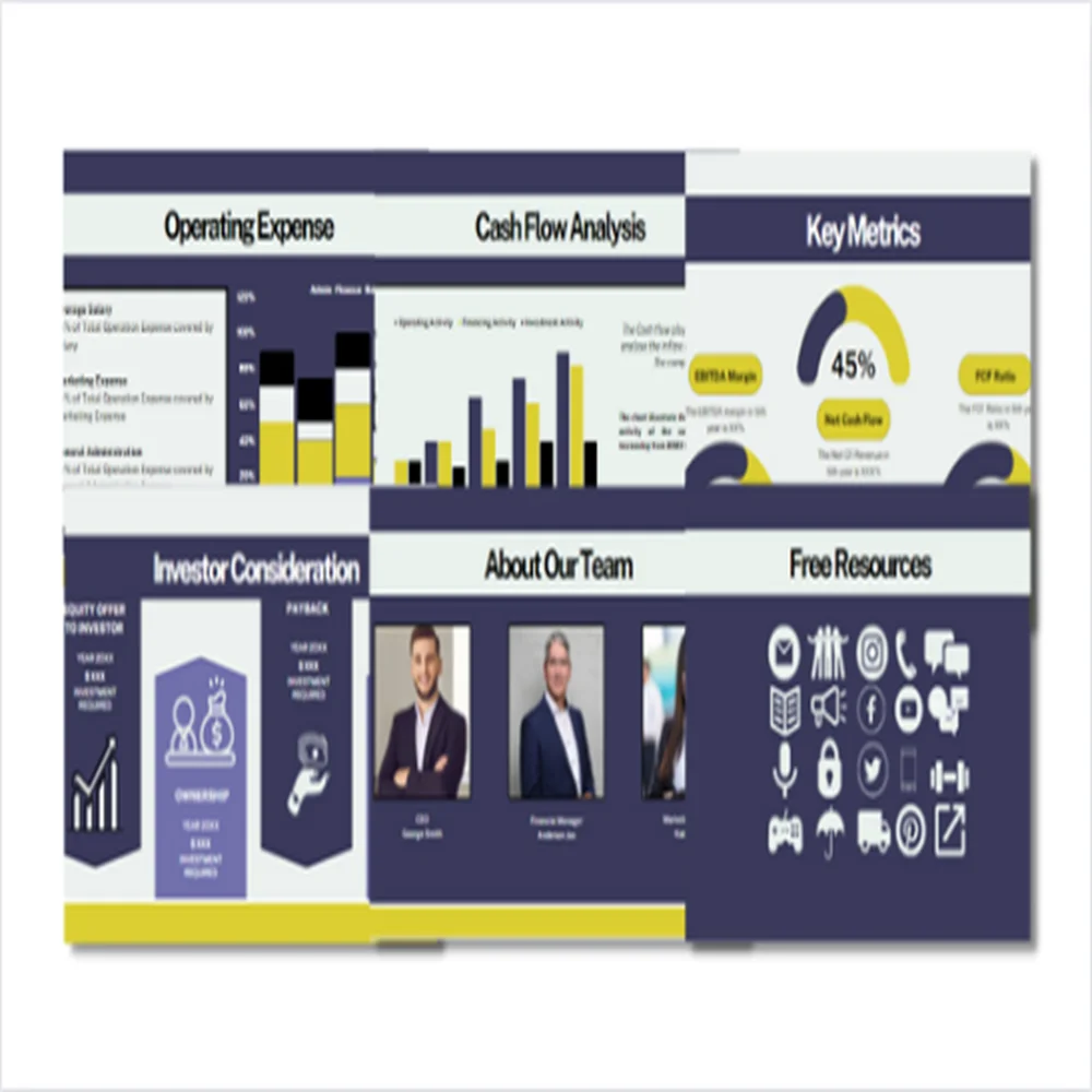 Solar Energy Pitch Deck Oak Business Consultant