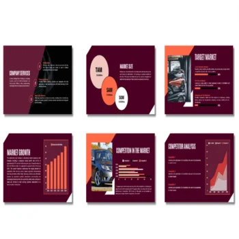 Car Dealer Pitch Deck Template - Products - FI