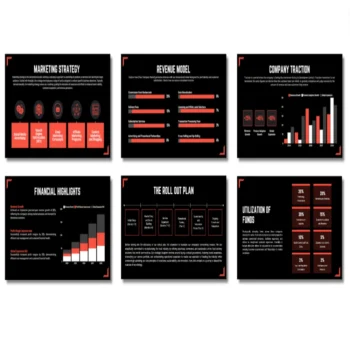 Online Food Delivery Pitch Deck Template - Target Market - FI