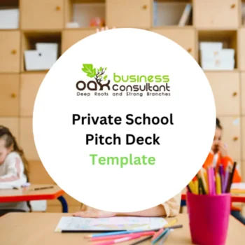 Private School Pitch Deck Template - Product Image