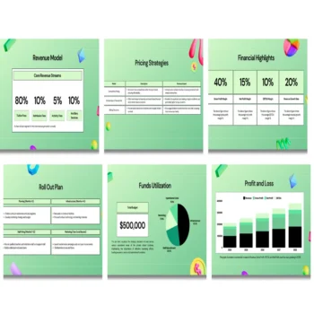 Private School Pitch deck template - Cash Flow Analysis- FI