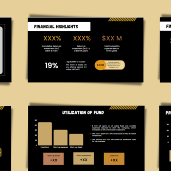 Parking lot pitch deck