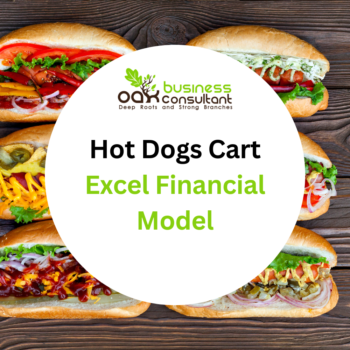 hot dogs cart excel financial model