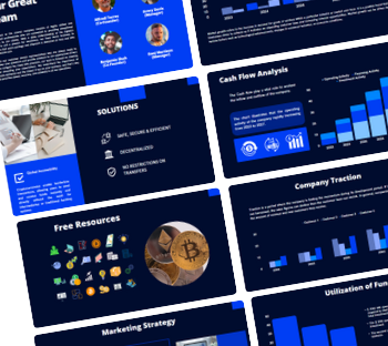 Cryptocurrency Pitch Deck Template - Image 3