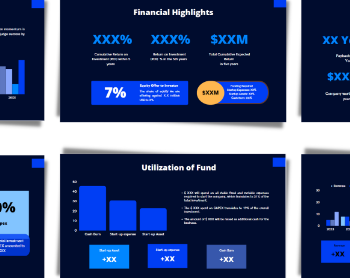 Cryptocurrency Pitch Deck - Company Traction