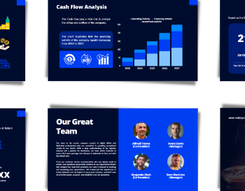 Cryptocurrency Pitch Deck Template - Image 7