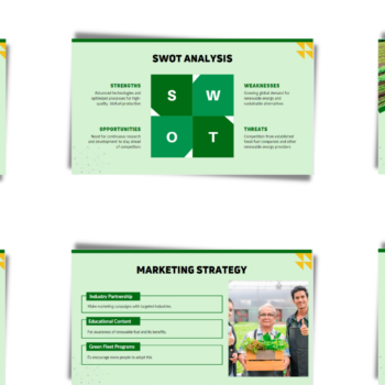 Agricultural Bioethanol Pitch Deck Template- SWOT, Marketing Mix, Milestone