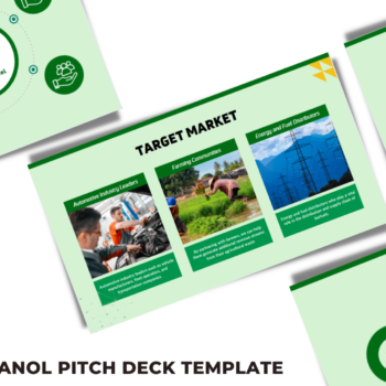 Agricultural Bioethanol Pitch Deck Template- Revenue Model, Key Metrics