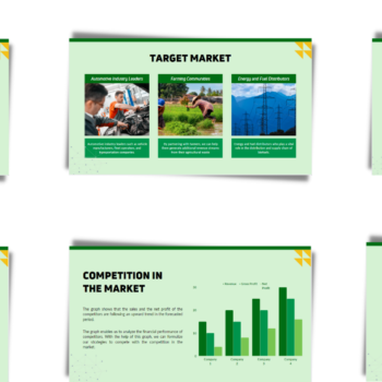 Agricultural Bioethanol Pitch Deck Template- Products, Target Market