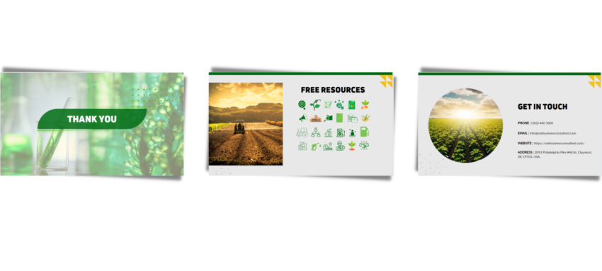 Agricultural Bioethanol Pitch Deck Template-Key Resources, Contact