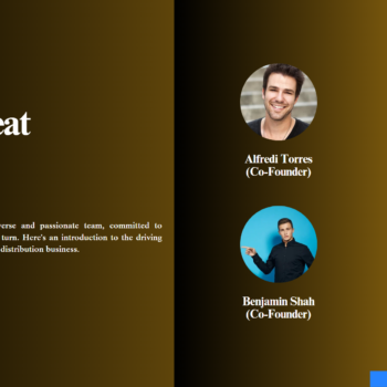 Bike Distribution Pitch Deck Template-Our Team