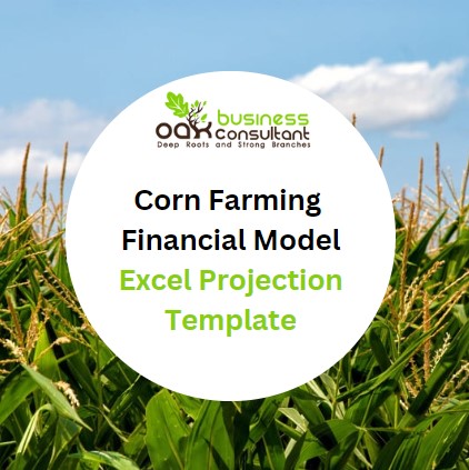 Corn Farming Financial Model Excel Projection Template - Product