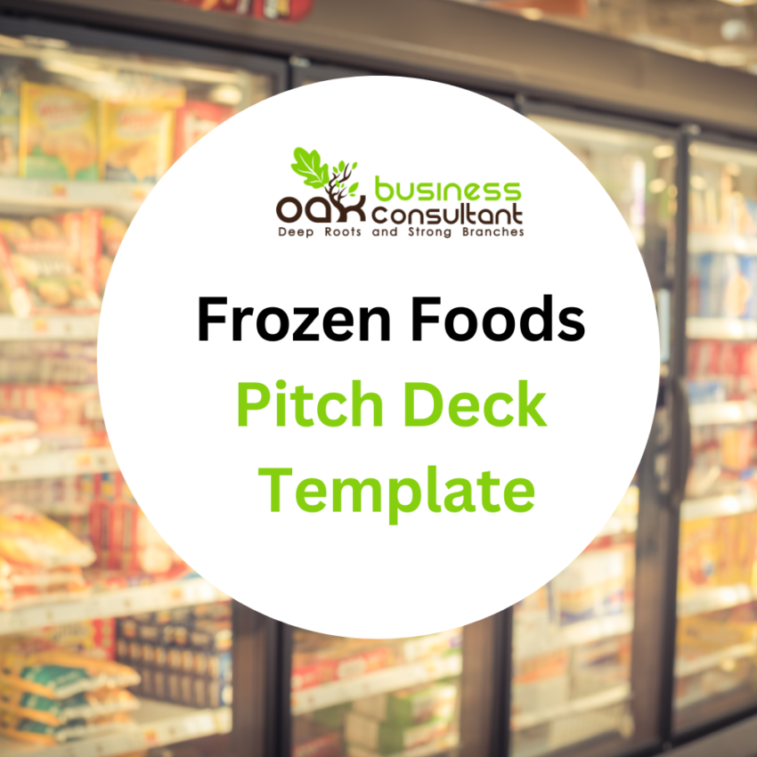 Frozen foods pitch deck template - Product Image