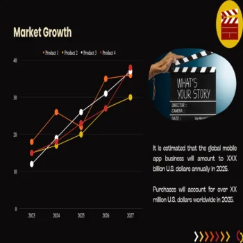 Movie Theatre Pitch Deck Template-Market Growth