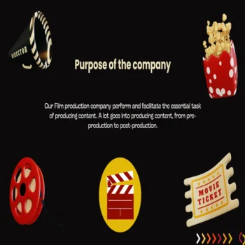 Movie Theatre Pitch Deck Template-Purpose of the company