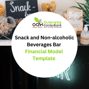 Snack and Non-alcoholic Beverage Bars Financial Model Excel Template-Product Image