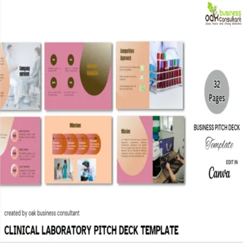 Clinical Laboratory Pitch Deck Template - FI 1