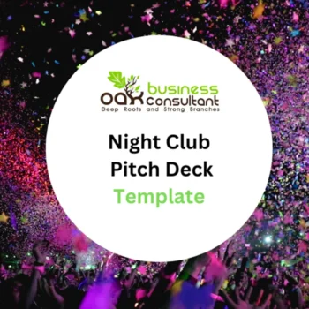 Night Club Pitch Deck Template