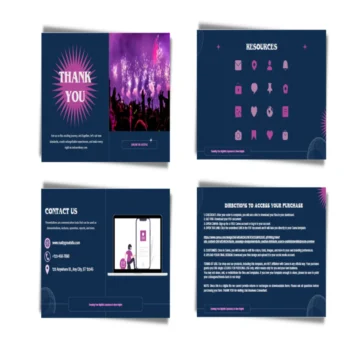 Night Club Pitch Deck Template - Our Team