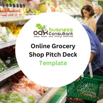 Online Grocery Shop Pitch Deck Template