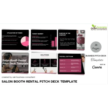 Salon Booth Rental Pitch Deck - Company Summary - FI