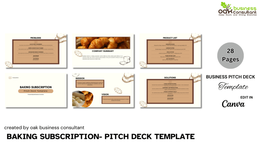 Baking Subscription Pitch Deck - F1