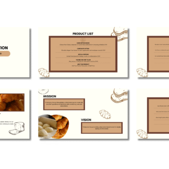 Baking Subscription Pitch Deck - F3