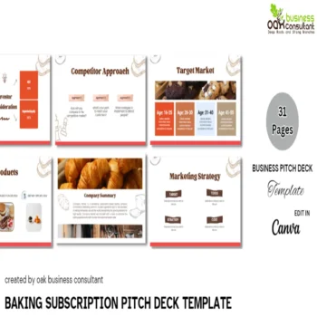 Baking Subscription Pitch Deck Template - FI 1