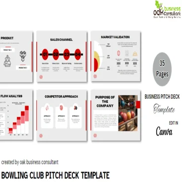 Bowling Club Pitch Deck - Company Summary