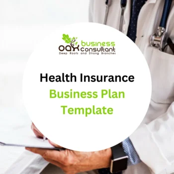 Health Insurance Business Plan Template-Product Image