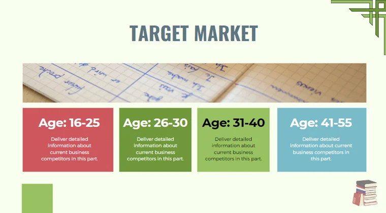 Language School Pitch Deck - Target Market