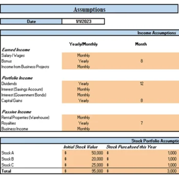 Rich-Dad-Poor-Dad-Excel-Financial-Tool-Assumptions
