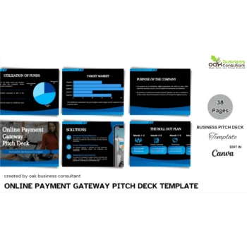 Online Payment Gateway Pitch Deck - Company Summary - FI