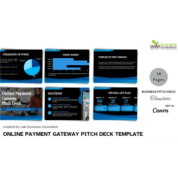 Online Payment Gateway Pitch Deck - Company Summary - FI