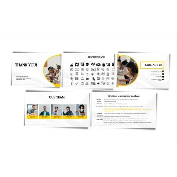 Venture Capital Pitch Deck Template Oak Business Consultant