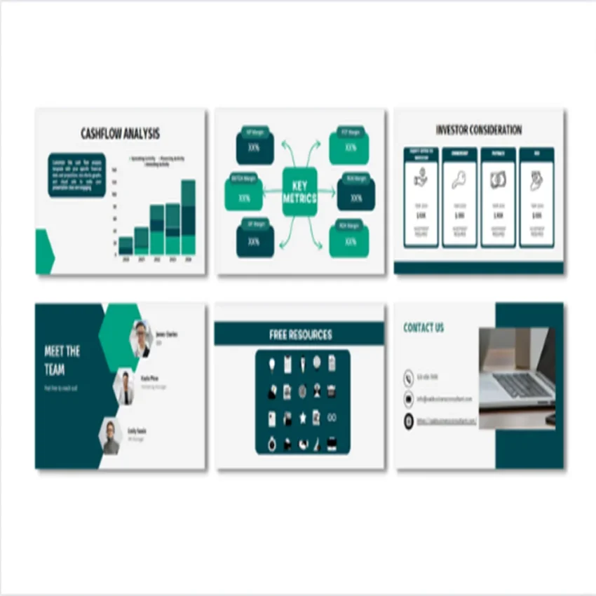 Wheat Farming Pitch Deck-Key Metrices Feature Image 7