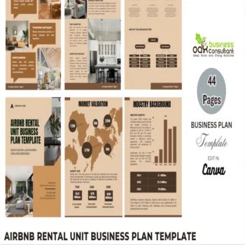 Airbnb Rental Unit Business Plan - Product Image