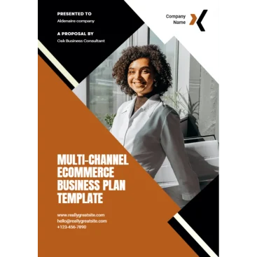 Multi-Channel E-Commerce Business Plan - Title Page