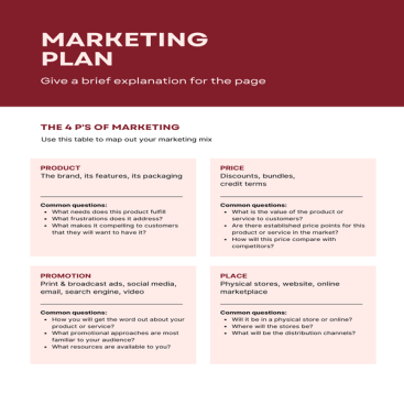 Private School Business Plan Template - Oak Business Consultant