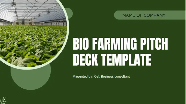 Botanical Farming-Botanical Farming Pitch Deck Template