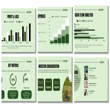 Botanical Farming Pitch Deck Template - Image 8