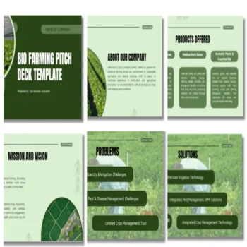 Botanical Farming Pitch Deck Template - Image 4