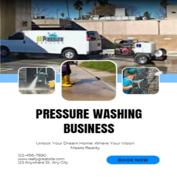 Pressure Washing Business Plan - Title Page