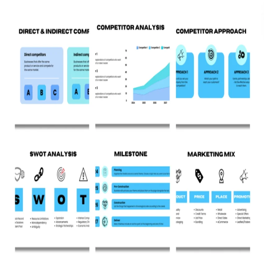 Pressure Washing Pitch Deck - Competitor Analysis