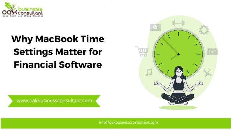 Why MacBook Time Settings Matter for Financial Software