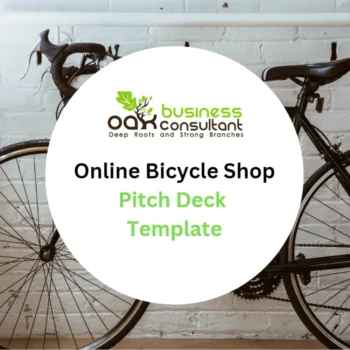 Online Bicycle Shop Pitch Deck Template - Product Image