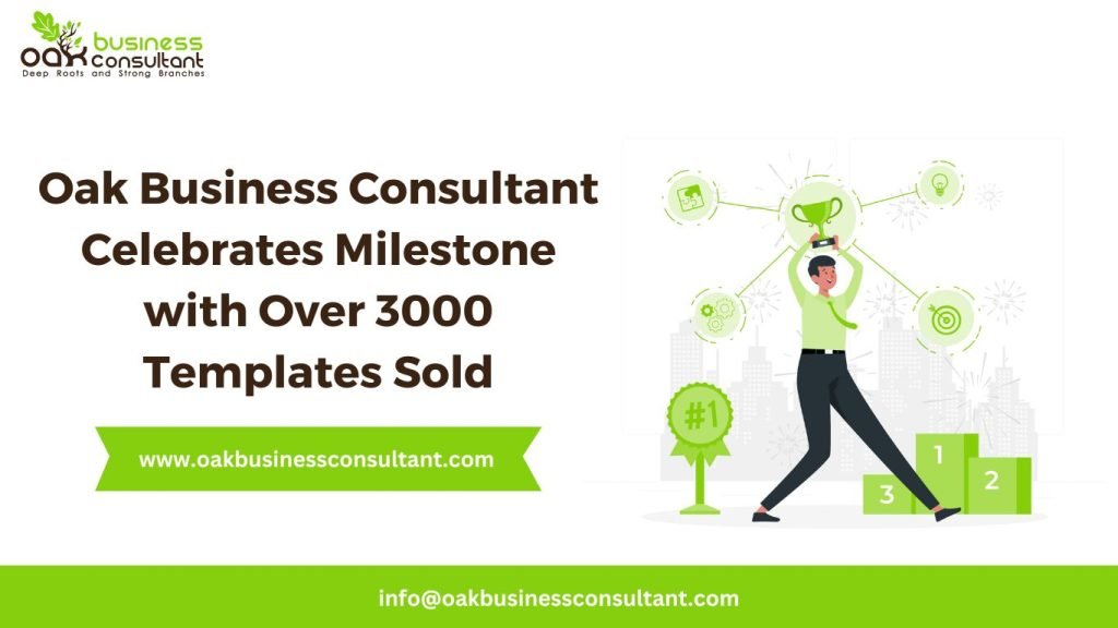 Oak Business Consultant Celebrates Milestone with Over 3000 Templates ...